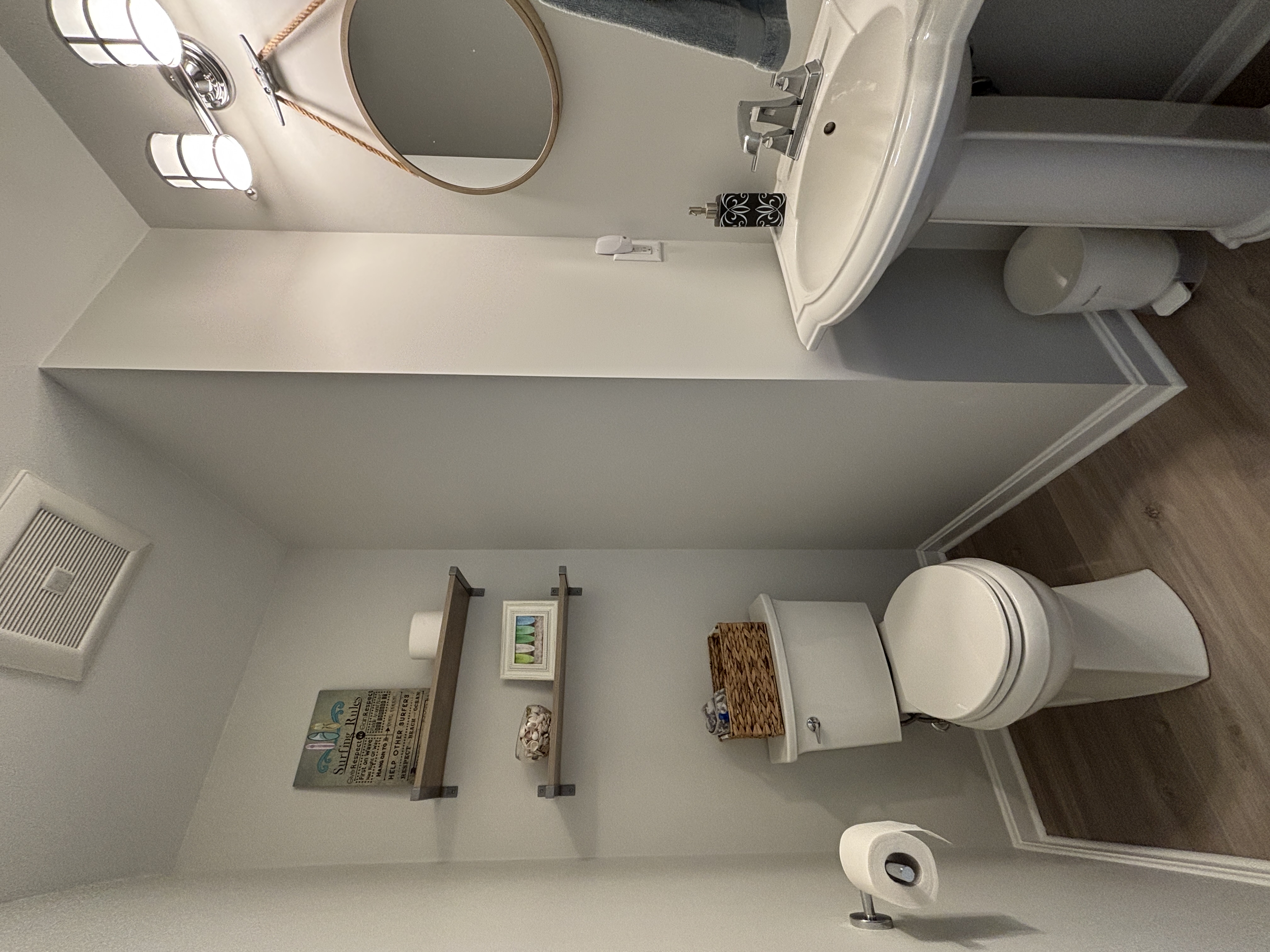 Second Floor Half Bath